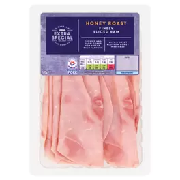 Honey Roast Finely Sliced Ham offers at £2 in Asda