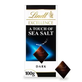 Excellence Dark Sea Salt Chocolate Bar 100g offers at £2.5 in Asda