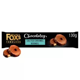 Fabulous Chocolatey Salted Caramel Rounds 130g offers at £1 in Asda