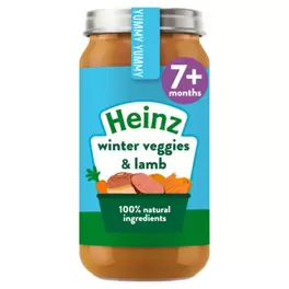 By Nature Winter Veggies & Lamb Baby Food Jar 7+ Months 200g offers at £0.94 in Asda