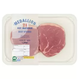 Medallion Beef Steaks offers at £4 in Asda