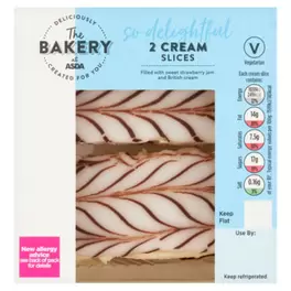 2 Cream Slices offers at £1.65 in Asda