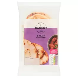 6 Plain Mini Naans offers at £1.26 in Asda