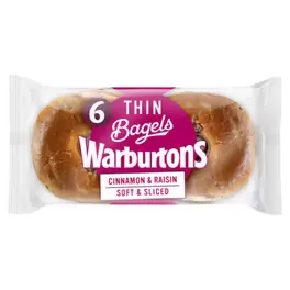 Cinnamon & Raisin Bagel Thins offers at £1.43 in Asda