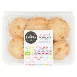 18 Rainbow Mini Cookies offers at £2.6 in Asda