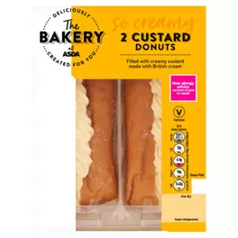 2 Custard Donuts offers at £1.75 in Asda