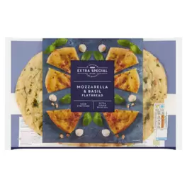 Hand-Stretched Mozzarella & Basil Flatbread offers at £1.88 in Asda