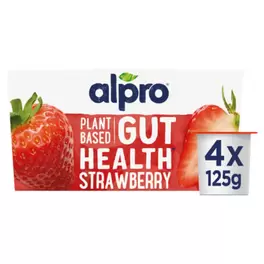 Strawberry Plant Based Gut Health 4x125g offers at £2.2 in Asda