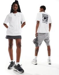 The North Face Vintage Denali backprint oversized t-shirt in white offers at £35 in ASOS
