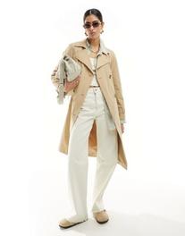 New Look trench coat in stone offers at £55.99 in ASOS