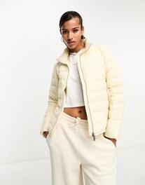 Polo Ralph Lauren lightweight puffer jacket in cream offers at £191.4 in ASOS