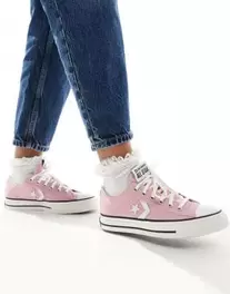 Converse Star Player 76 Ox trainer in pink offers at £80 in ASOS