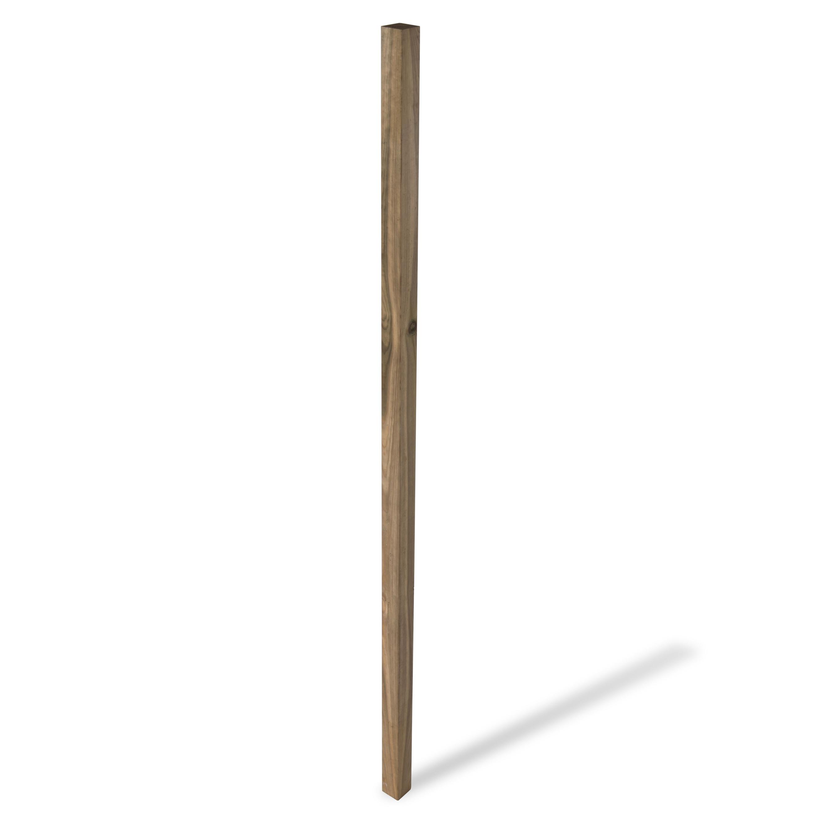 Klikstrom UC4 Natural Wooden Fence post (H)2.4m (W)70mm offers at £17 in B&Q