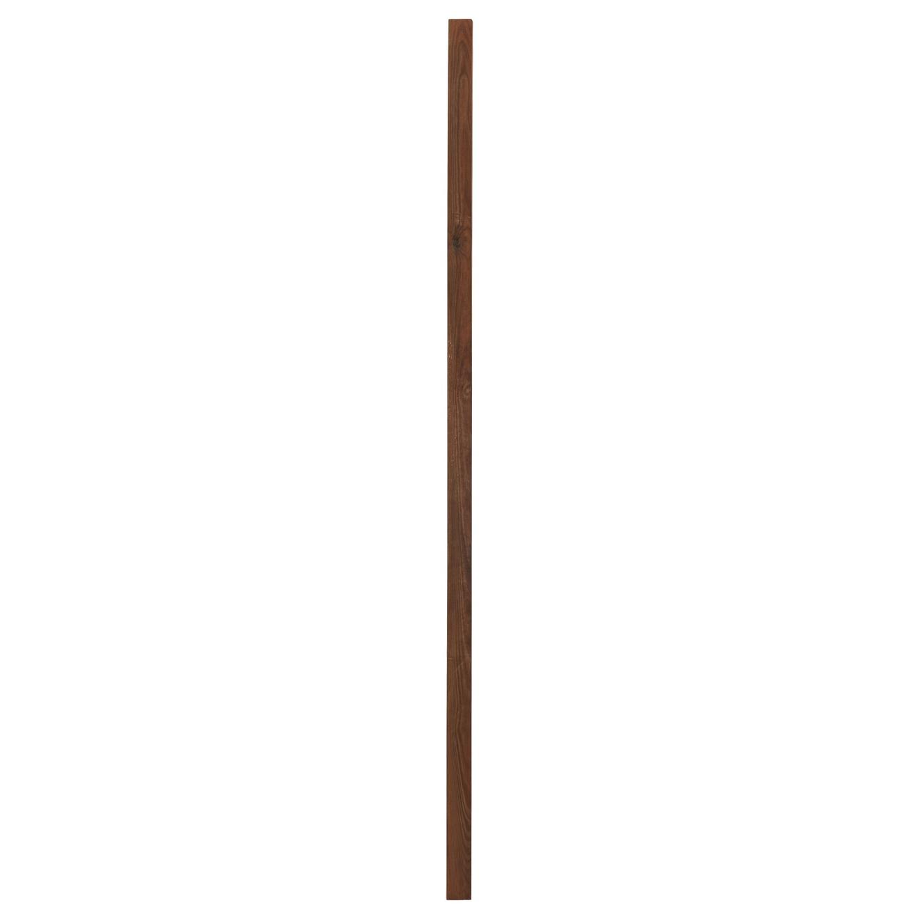 Klikstrom UC4 Brown Square Wooden Fence post (H)2.4m (W)70mm offers at £17 in B&Q