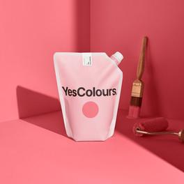 YesColours Malagasy Coral matt emulsion paint, 5 Litres, Premium, Low VOC, Pet Friendly, Sustainable, Vegan offers at £110 in B&Q