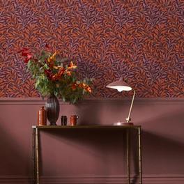 William Morris at Home Plum Willow Bough Tree Wallpaper offers at £60 in B&Q