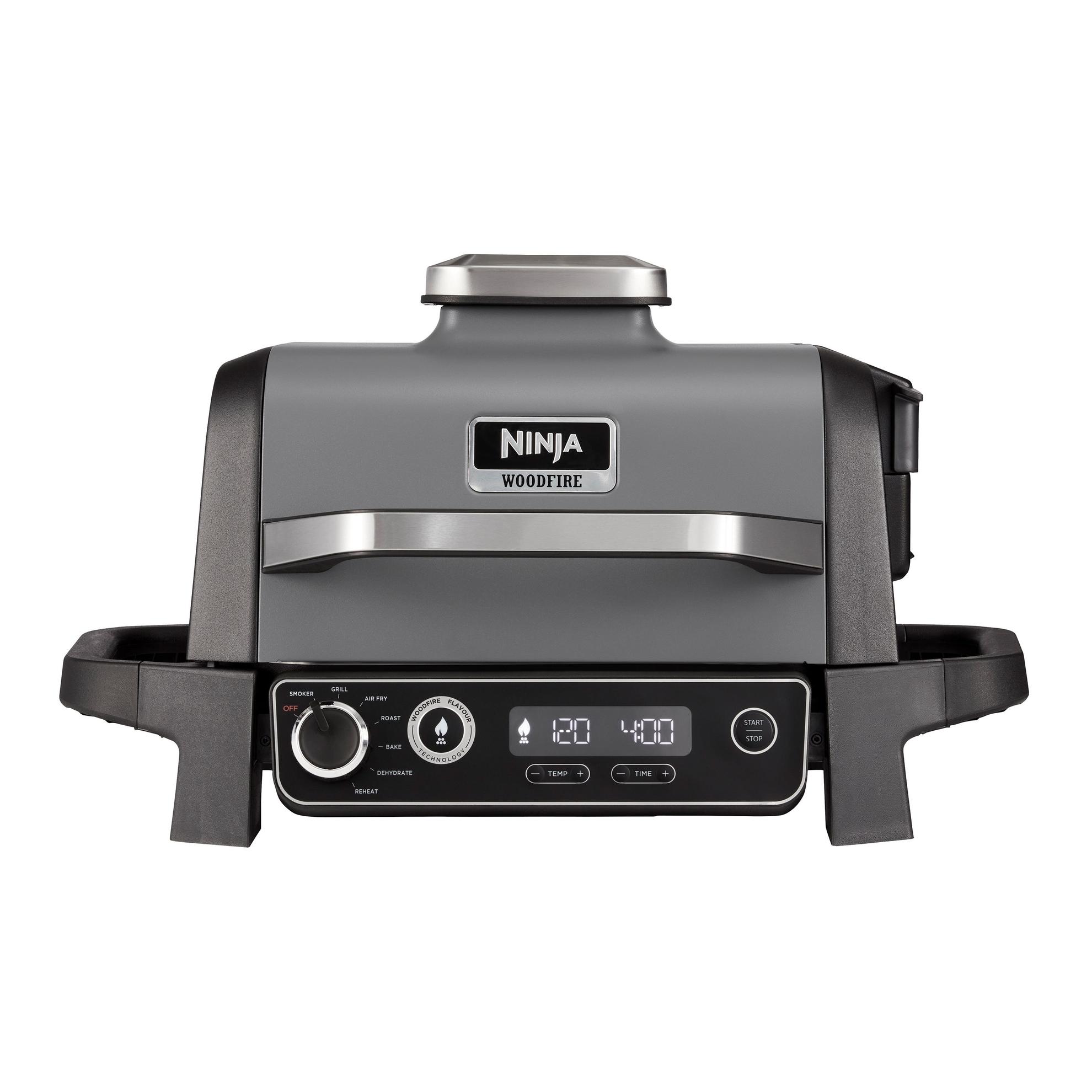 Ninja Woodfire Electric Barbecue Grill & smoker OG701UK offers at £349 in B&Q
