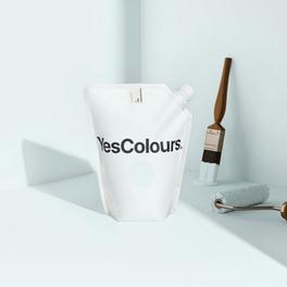YesColours Fresh Cool White matt emulsion paint, 5 Litres, Premium, Low VOC, Pet Friendly, Sustainable, Vegan offers at £125 in B&Q