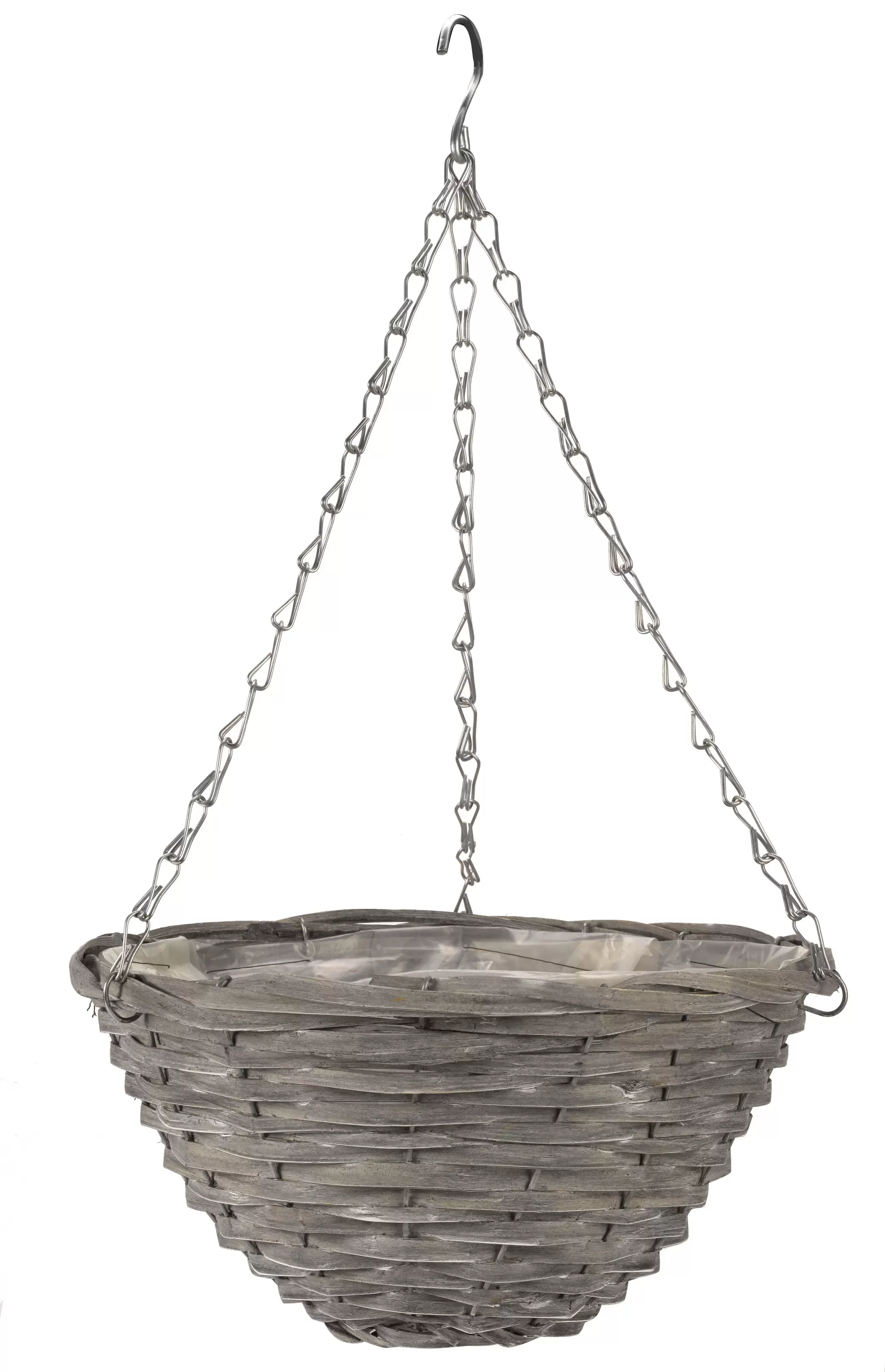 Smart Garden Sable willow Grey Round Hanging basket, 31cm offers at £8 in B&Q