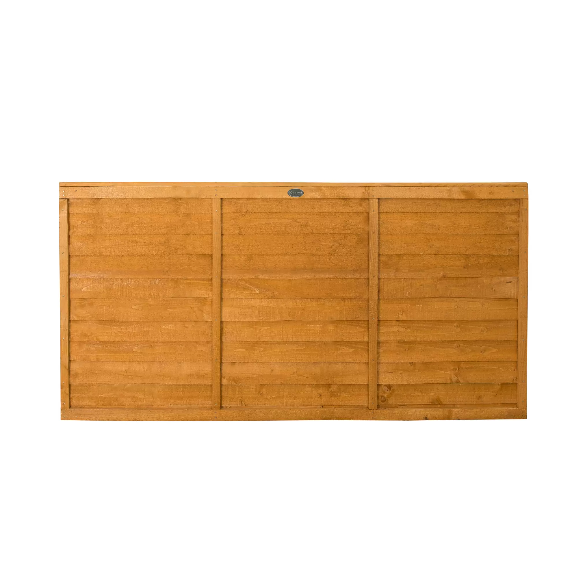 Forest Garden Straight edge Lap Dip treated 3ft Golden Brown Wooden Fence panel (W)1.83m (H)0.91m offers at £29.5 in B&Q