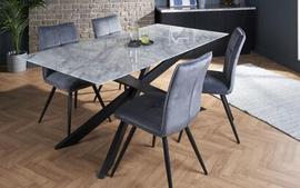 Signature
Porto 1.8m Silver Dining Table & 4 Grey Chairs offers at £1899 in ScS