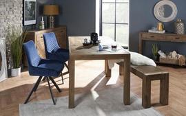 Living
Canberra 1.6m Dining Table with 2 Grey Velvet Chairs & 1.4m Bench offers at £1299 in ScS