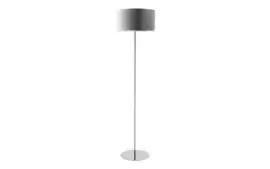 Rivetta Straight Floor Lamp - Chrome/Orniello offers at £179 in ScS