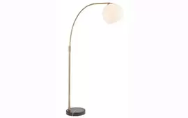 Oskar Black Marble & Gold Floor Lamp offers at £169.99 in ScS