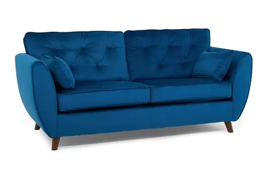 Hoxton Express Compact Velvet 3 Seater Sofa offers at £509 in ScS