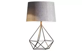 Prism Table Lamp with Grey Shade offers at £149.99 in ScS