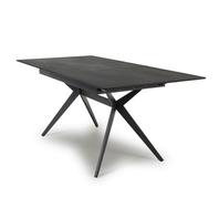 Timor 1.8m Extending Black Dining Table offers at £450 in Beales