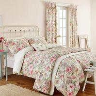 Sanderson Options Amelia Rose Duvet Cover Set - Pink and Lilac offers at £52 in Beales