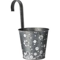 Zinc Planter Round With Hanging Hook offers at £6.29 in Beales