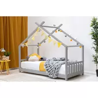 House Grey Wooden Single Kids Bed offers at £149.99 in Beales