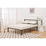 Taylor Minimalist Black Metal Bed Frame offers at £99.99 in Beales