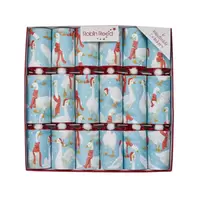 Robn Reed Winter Goose Crackers 6 x 12" (30cm) offers at £20.99 in Beales