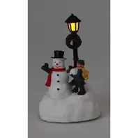 Christmas Scenery Lantern With Multi Colour LED Snowman offers at £3.99 in Beales