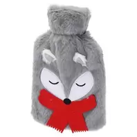 Animal Hot Water Bottle 26cm Fox offers at £12.59 in Beales