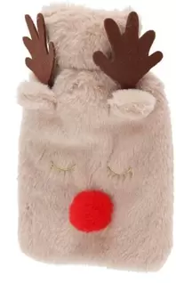 Animal Hot Water Bottle 26cm Reindeer offers at £8.99 in Beales