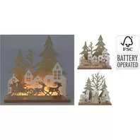 Christmas Table Lamp 19cm - Available In 2 Designs offers at £6.49 in Beales