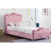 Windsor Pink Princess Storage Single Bed offers at £179.99 in Beales