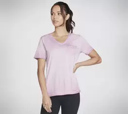 Diamond Wash Hatha V-Neck Pocket Tee offers at £24.99 in Skechers