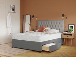St Issey Memory Support Divan Bed Set offers at £407.99 in Bensons for Beds