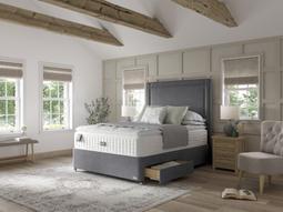 Staples and Co Artisan Superior Divan Bed Set On Castors offers at £1799.99 in Bensons for Beds
