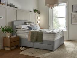 Silentnight 2000 Eco Dual Supreme Comfort Quilted Divan Bed Set offers at £1409.99 in Bensons for Beds