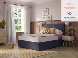 Slumberland Duo 1400 2-in-1 Divan Bed Set On Glides offers at £1299.99 in Bensons for Beds