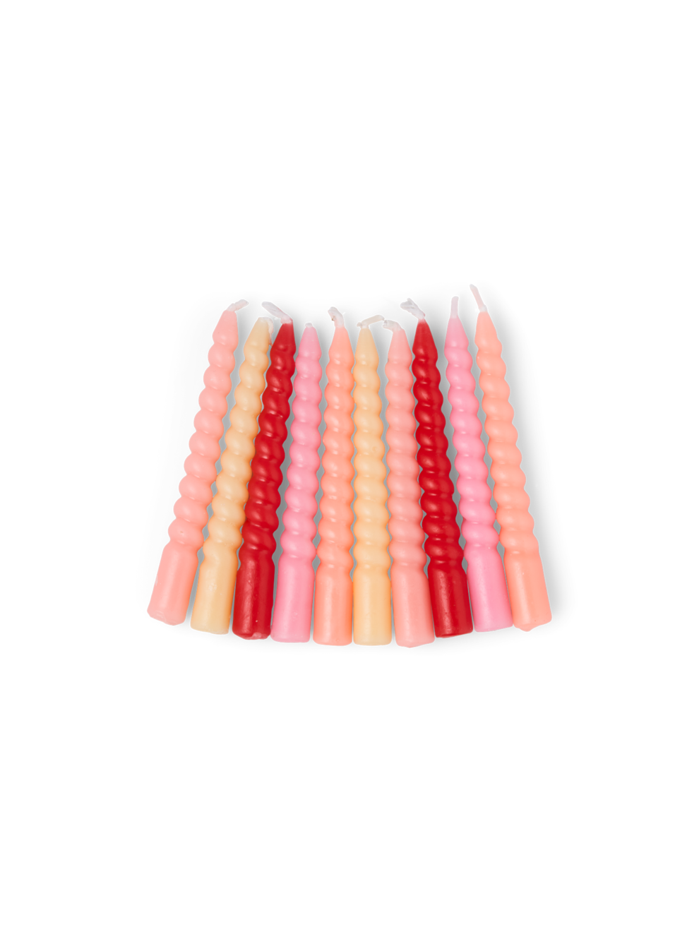 Twisted candles 10 cm offers at £3.24 in Søstrene Grene