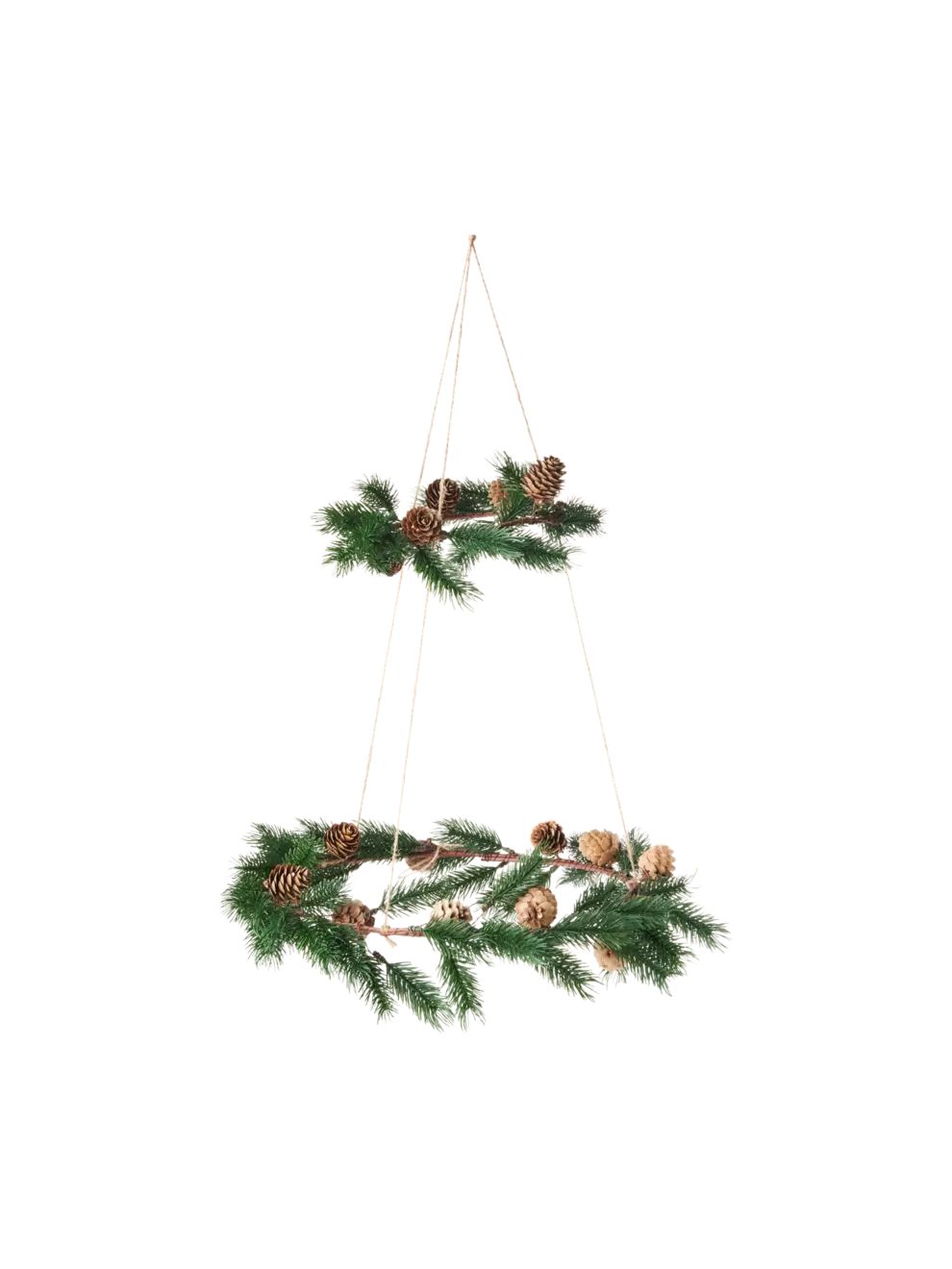 Hanging double wreath offers at £10.98 in Søstrene Grene