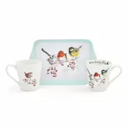 One Snowy Day Mug & Tray Set offers at £15 in Squires Garden Centres