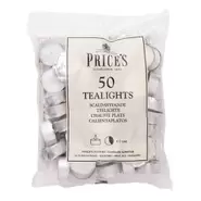 White Tealights - 50 Bag offers at £5.99 in Squires Garden Centres